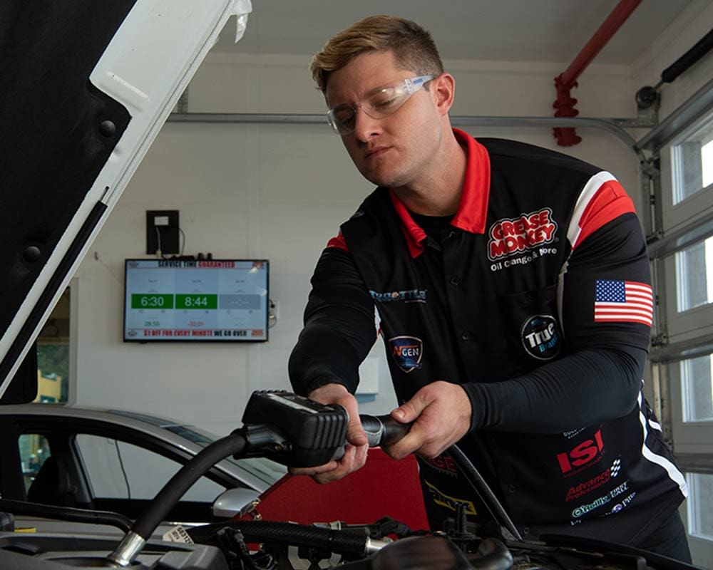 Grease Monkey is a locally owned and operated automotive service provider in Colorado and Arizona, specializing in quick and affordable oil change services.